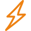 thunder-bolt-hand-drawn-shape-outline